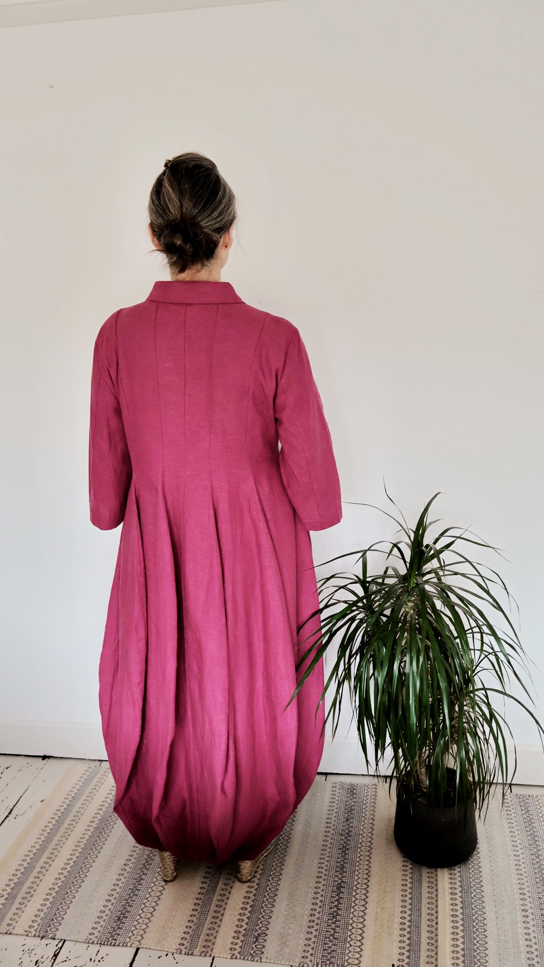 LEN DRESS - FUCHSIA