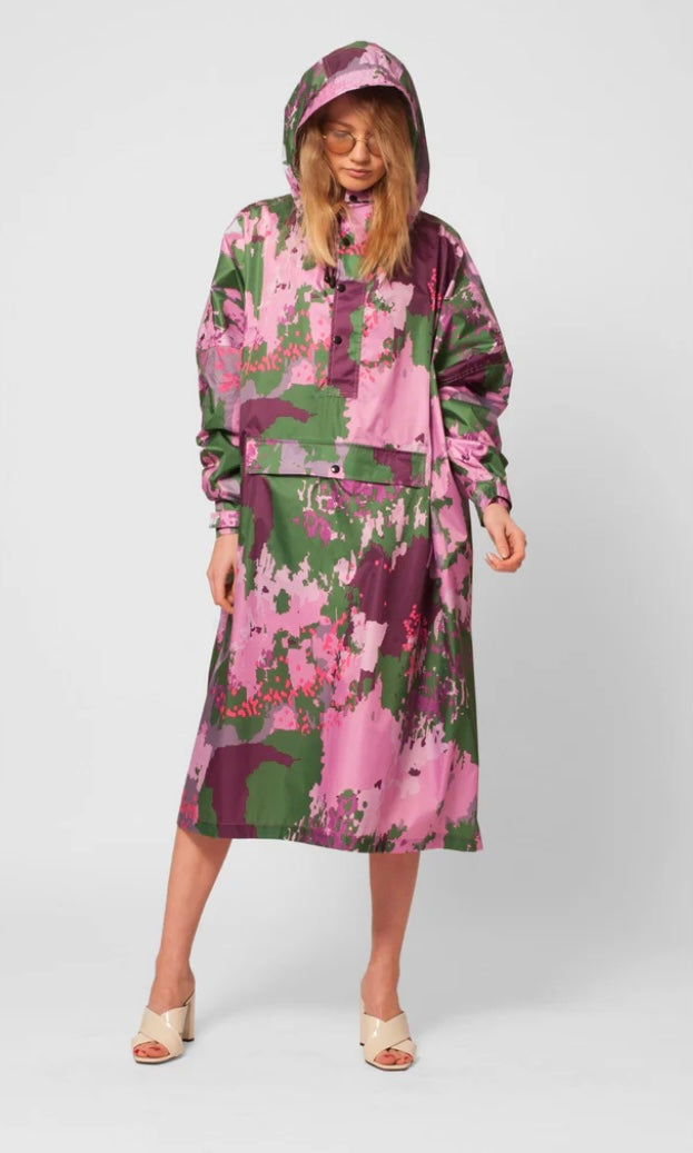 RAINKISS DIGI SPRING CAMO RAIN PONCHO