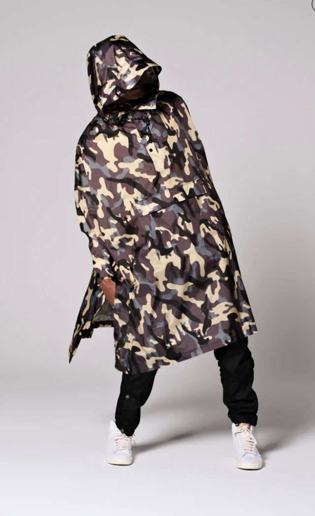 RAINKISS CAMO RAIN PONCHO