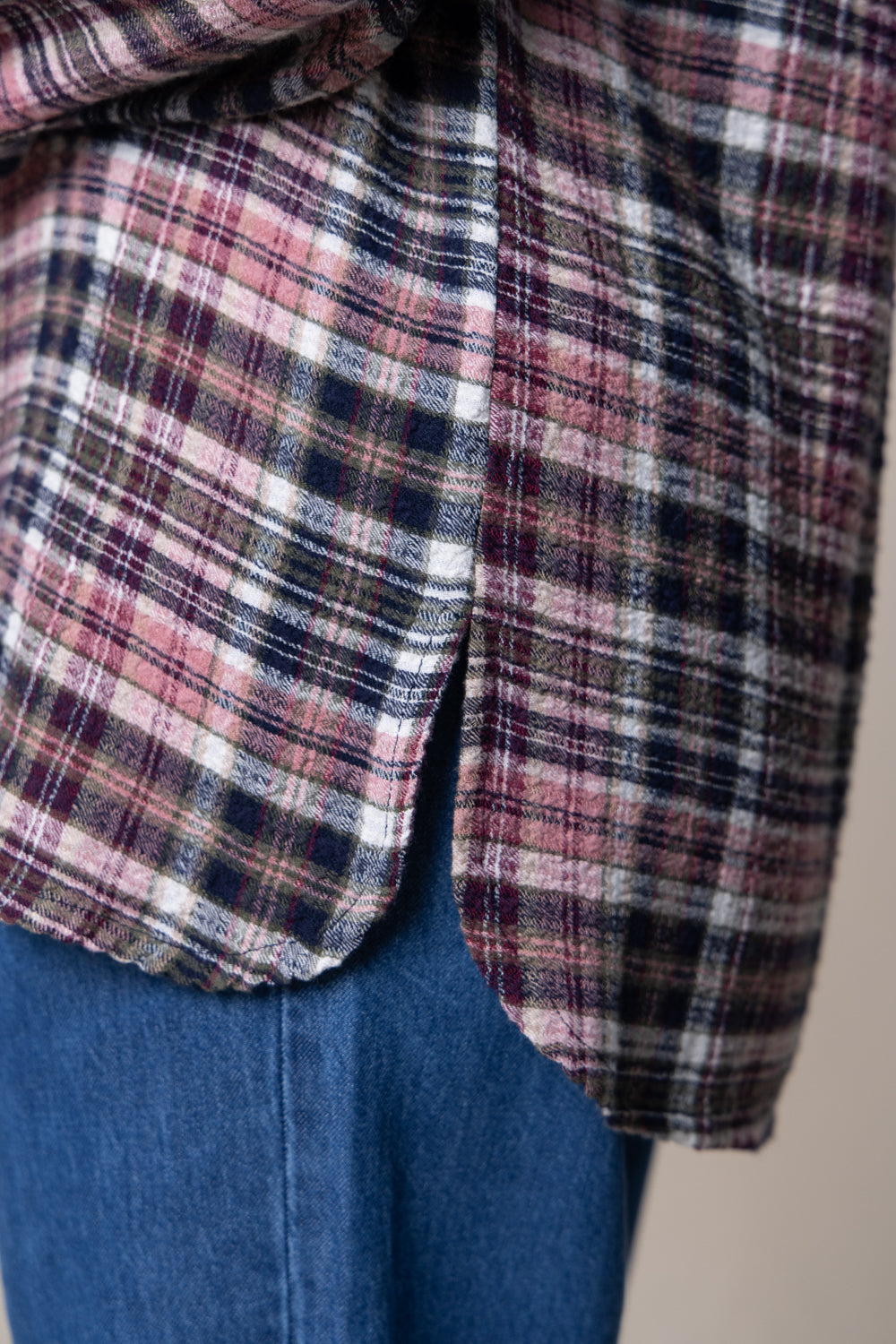 WILLOW CHECK SHIRT - MULBERRY