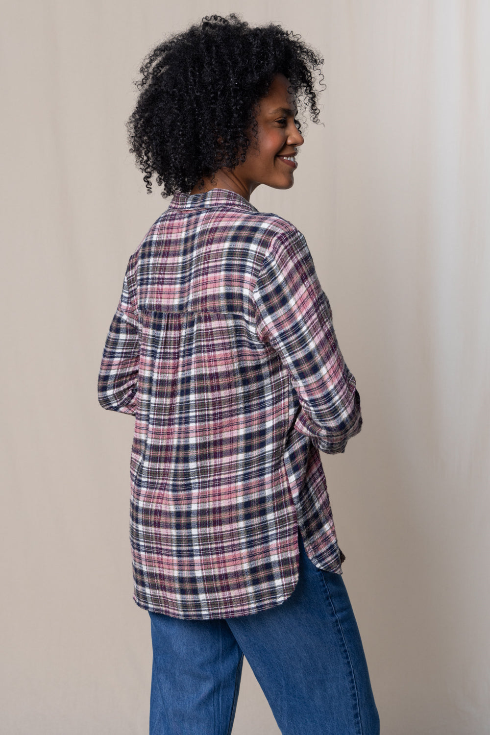 WILLOW CHECK SHIRT - MULBERRY
