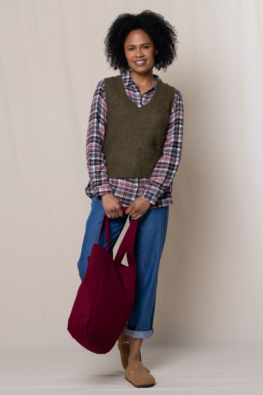 WILLOW CHECK SHIRT - MULBERRY