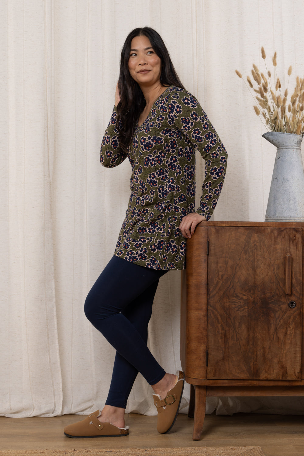 CLOVER TUNIC MEADOW - OLIVE