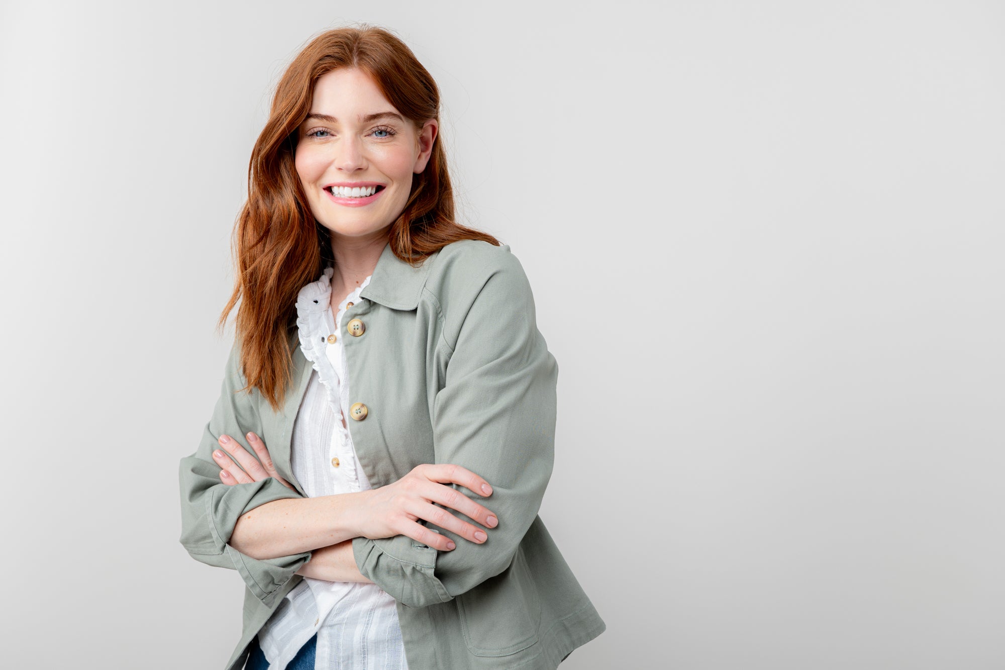 LILY & ME KYNANCE JACKET TWILL - SAGE