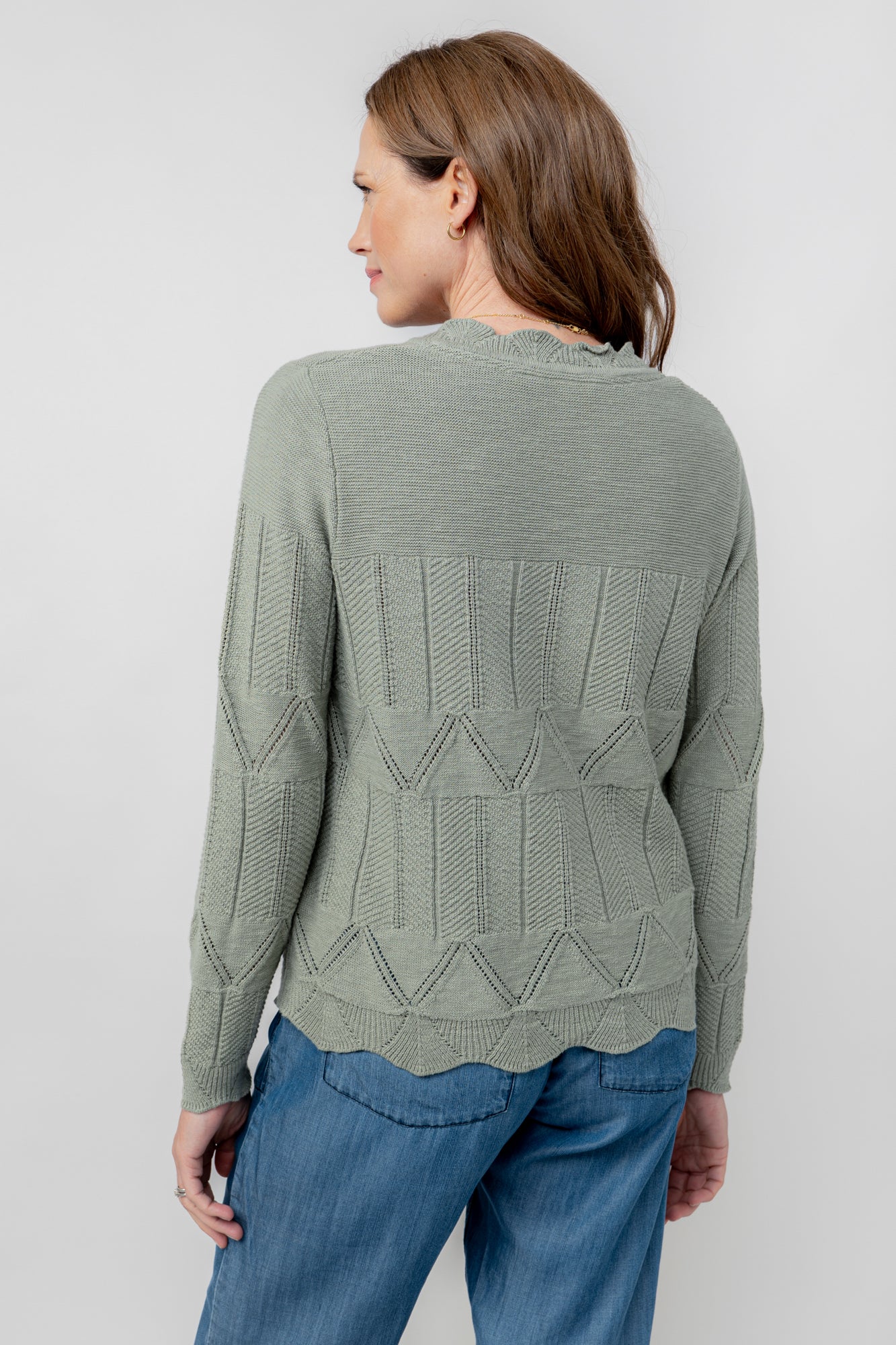 LILY & ME ROSIE JUMPER - SAGE