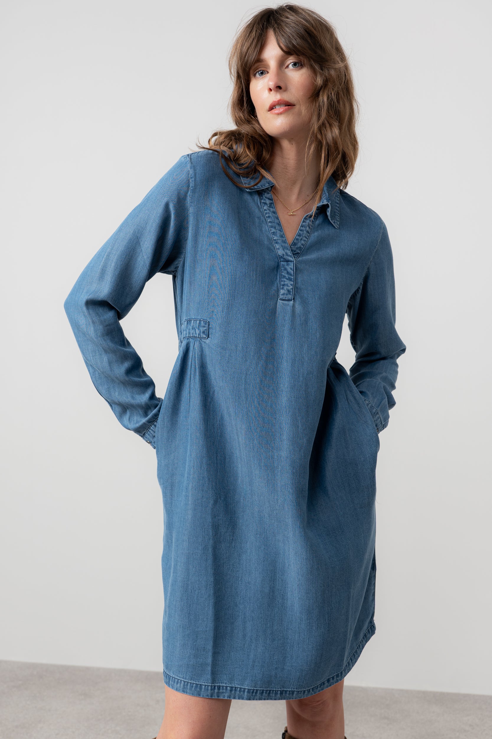 LILY & ME EMMA DRESS - BLUE
