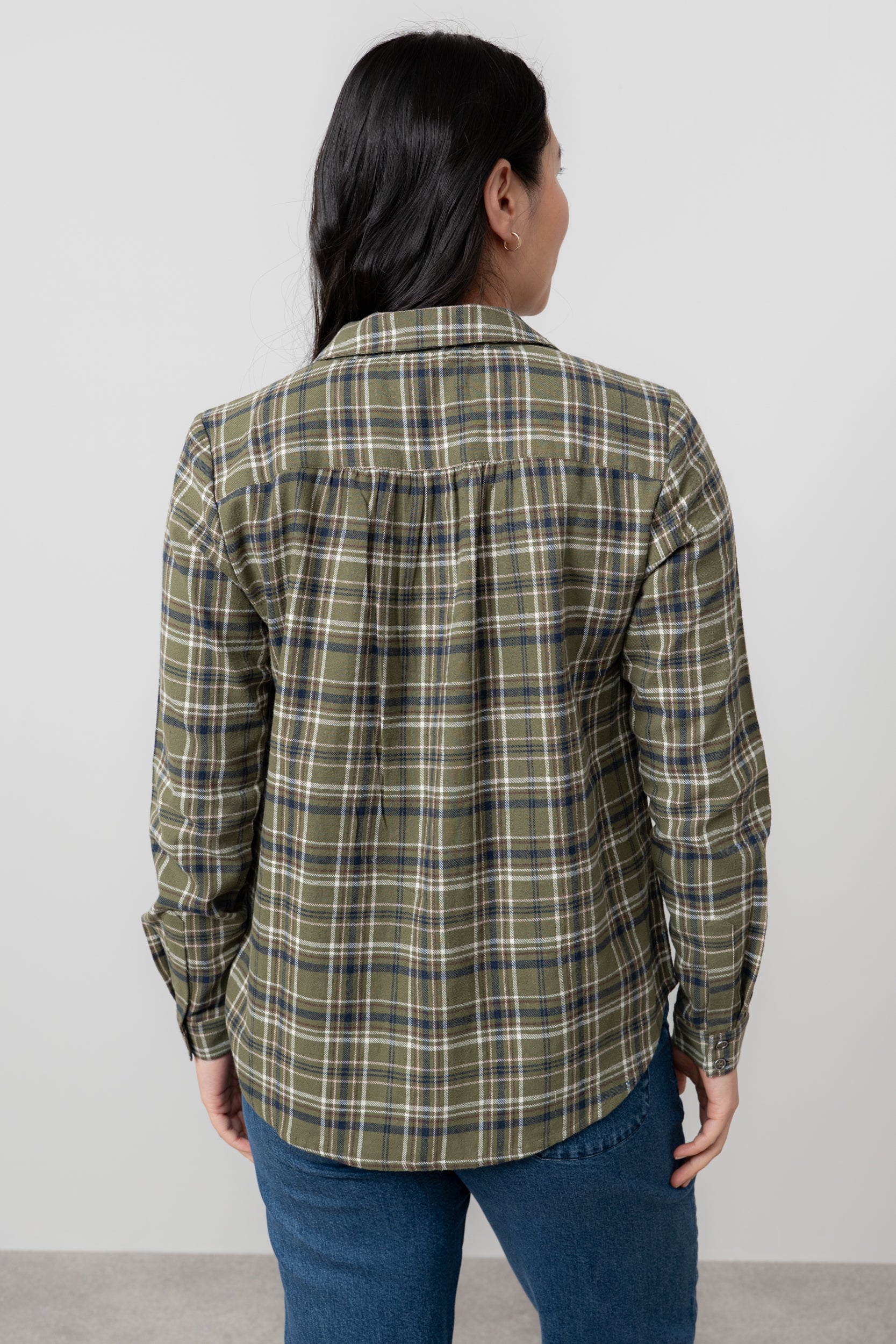 LILY AND ME BEECH CHECK SHIRT - MULTI