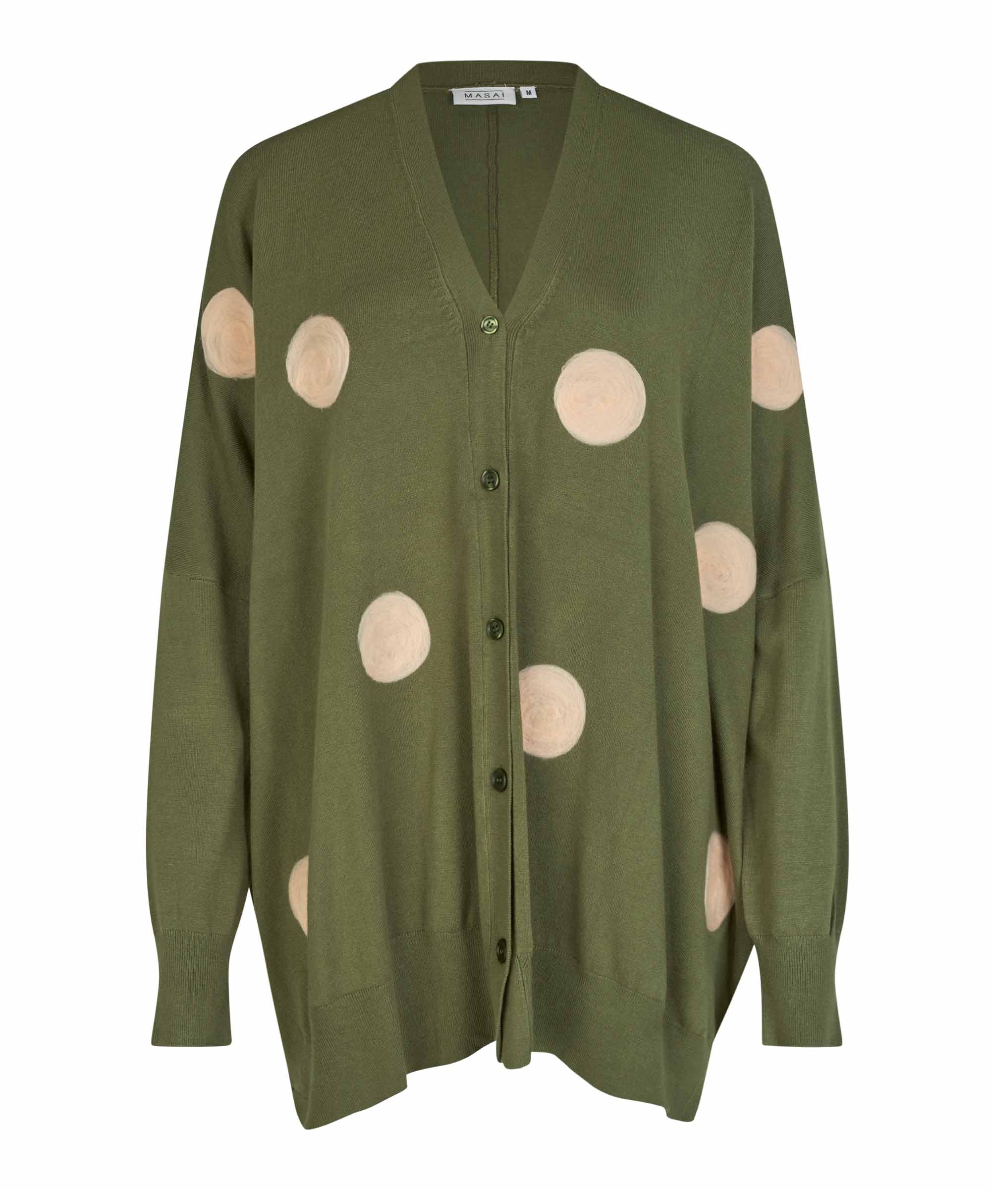 MASAI MaLINA CARDIGAN - LODEN GREEN