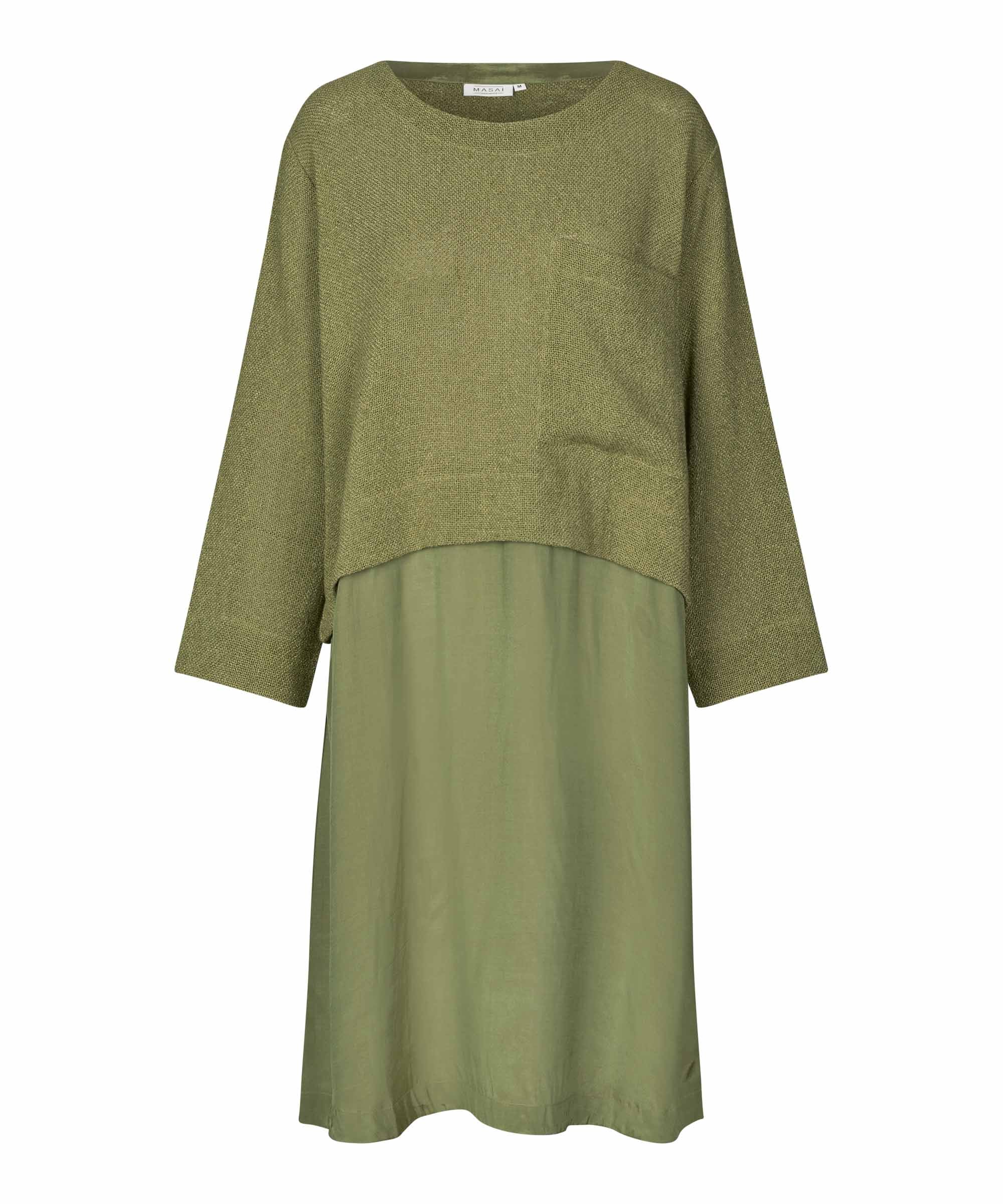 MASAI MaNONAH DRESS - LODEN GREEN
