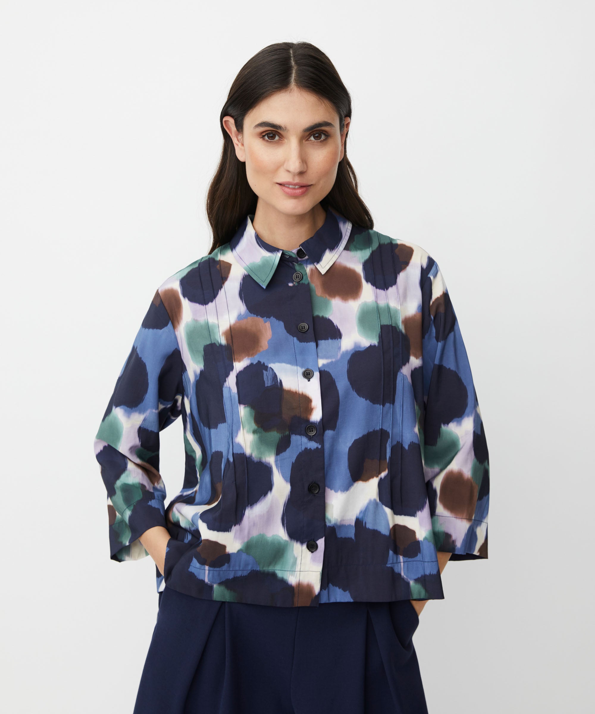 MASAI Ibisilan Shirt - Navy Blazer