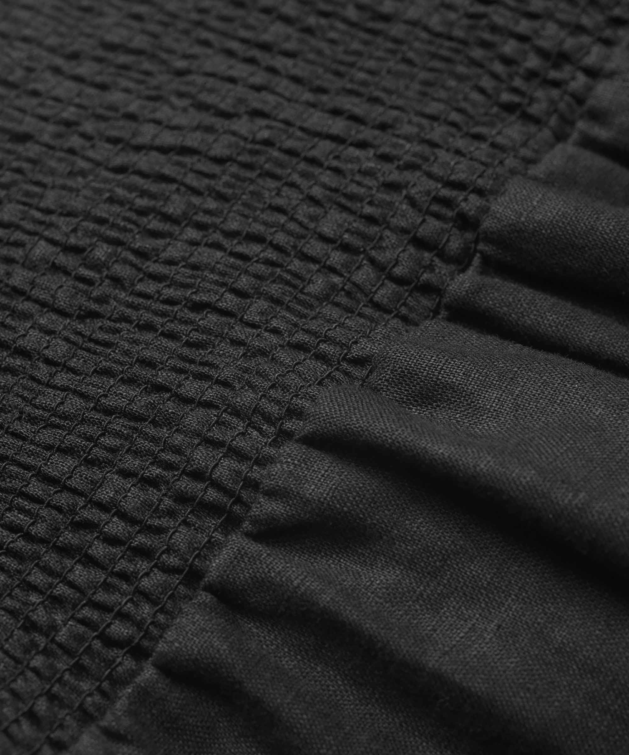 MASAI MaPENNA LINEN TROUSERS - BLACK