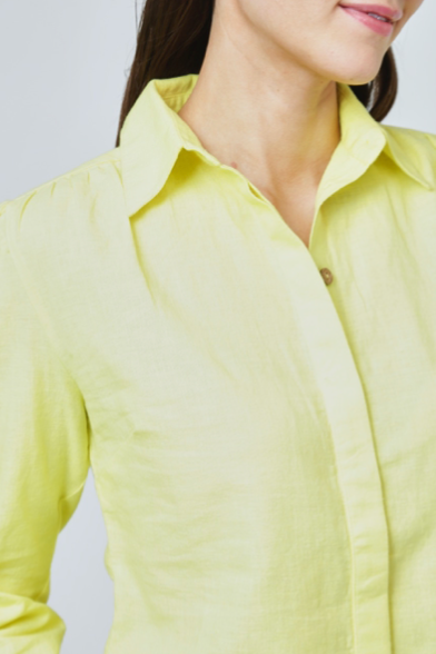 ADINA BLOUSE - LEMON