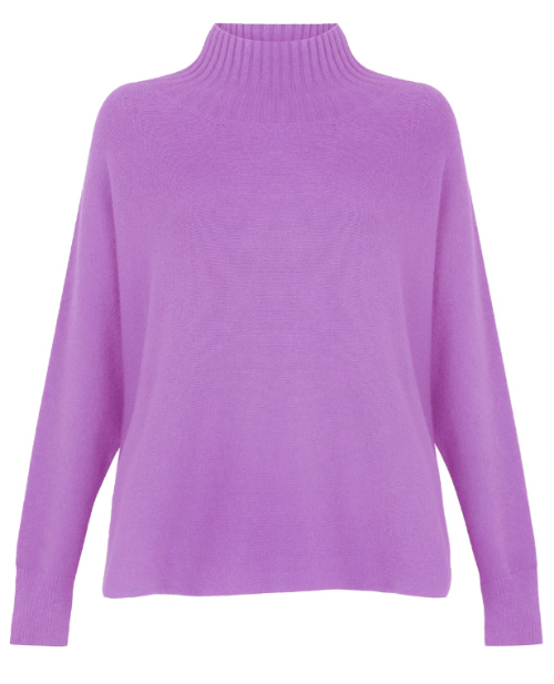 AMAZING WOMAN JOLIE BOXY HIGH KNIT - PANSY