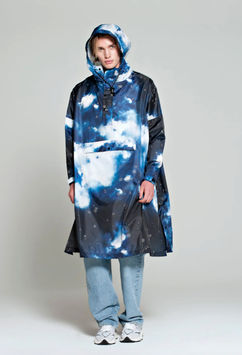 RAINKISS STARRY NIGHT RAIN PONCHO