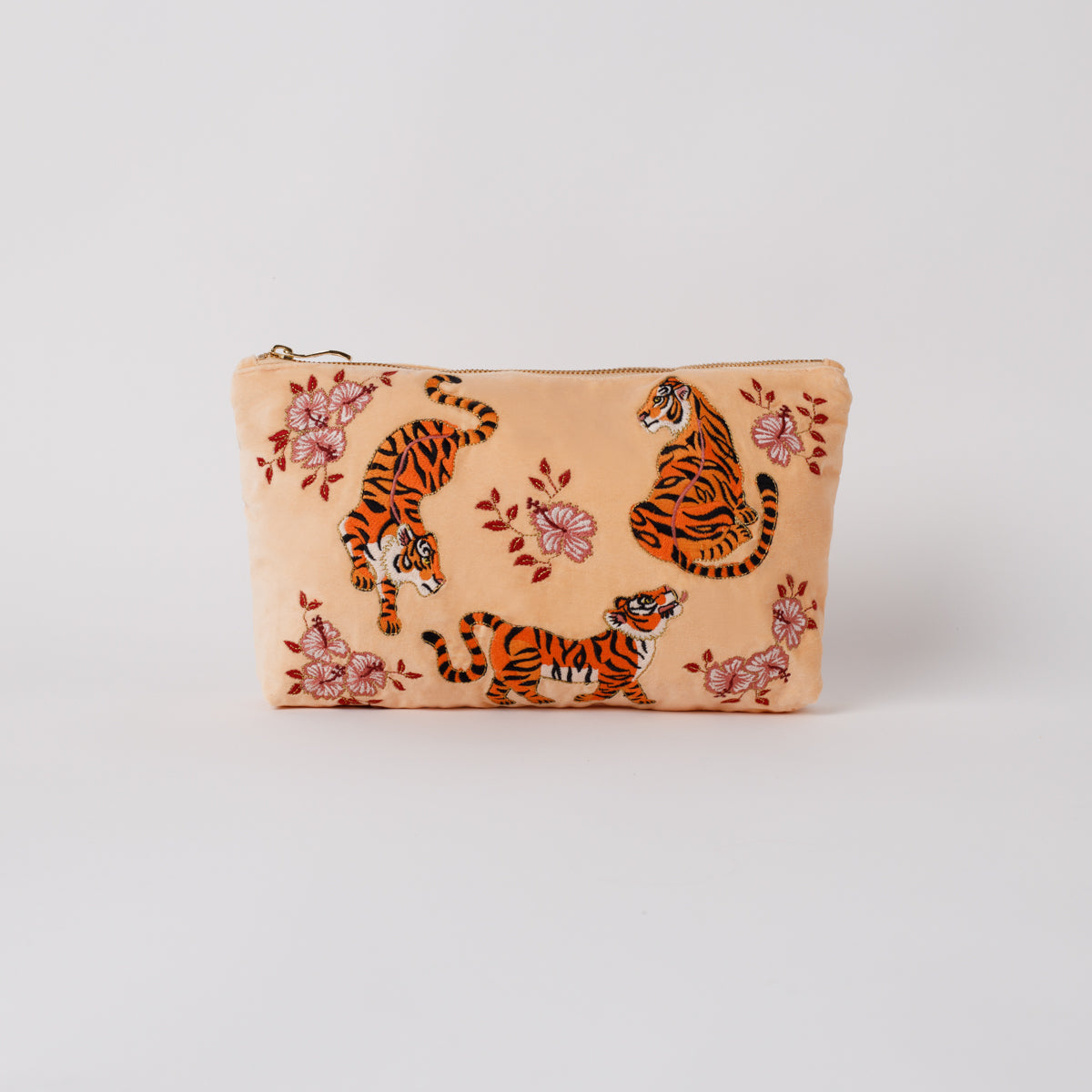 Elizabeth Scarlett 'Tiger' Everyday Pouch - Apricot