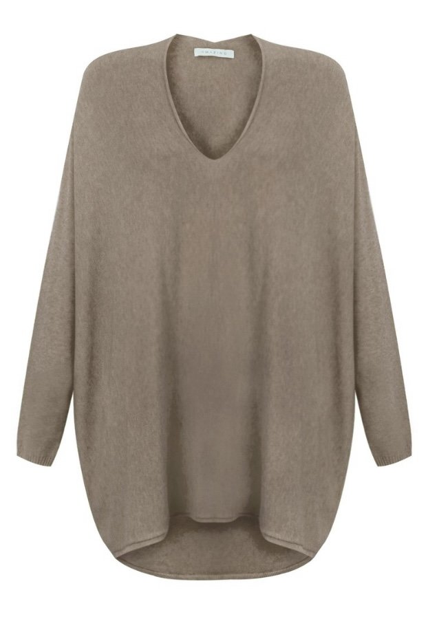 MIKA OVERSIZED JUMPER - SMOKE