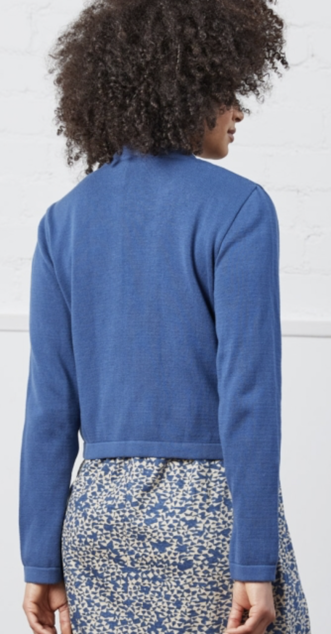 Organic Cotton Cardi - Anenome