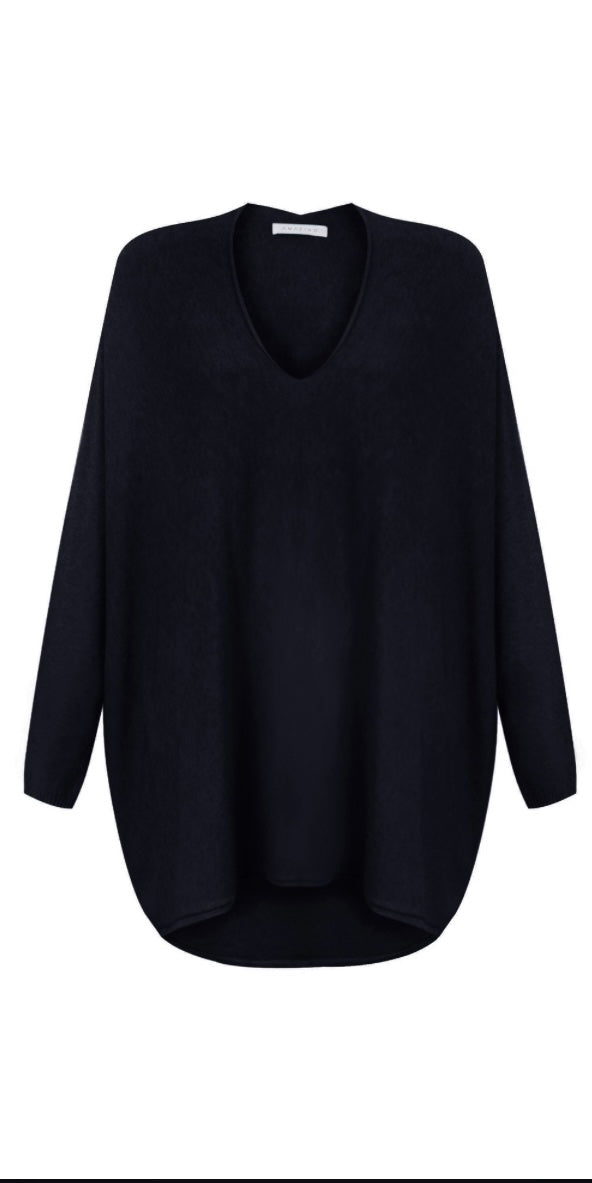 Mika Oversized Jumper - Black