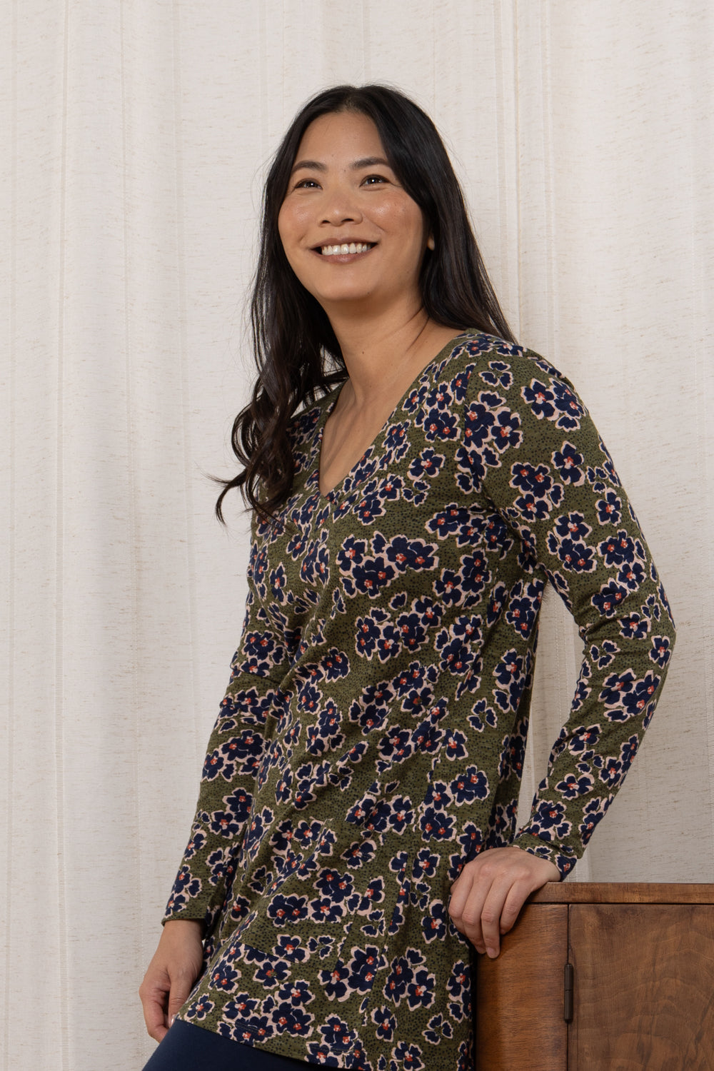 CLOVER TUNIC MEADOW - OLIVE