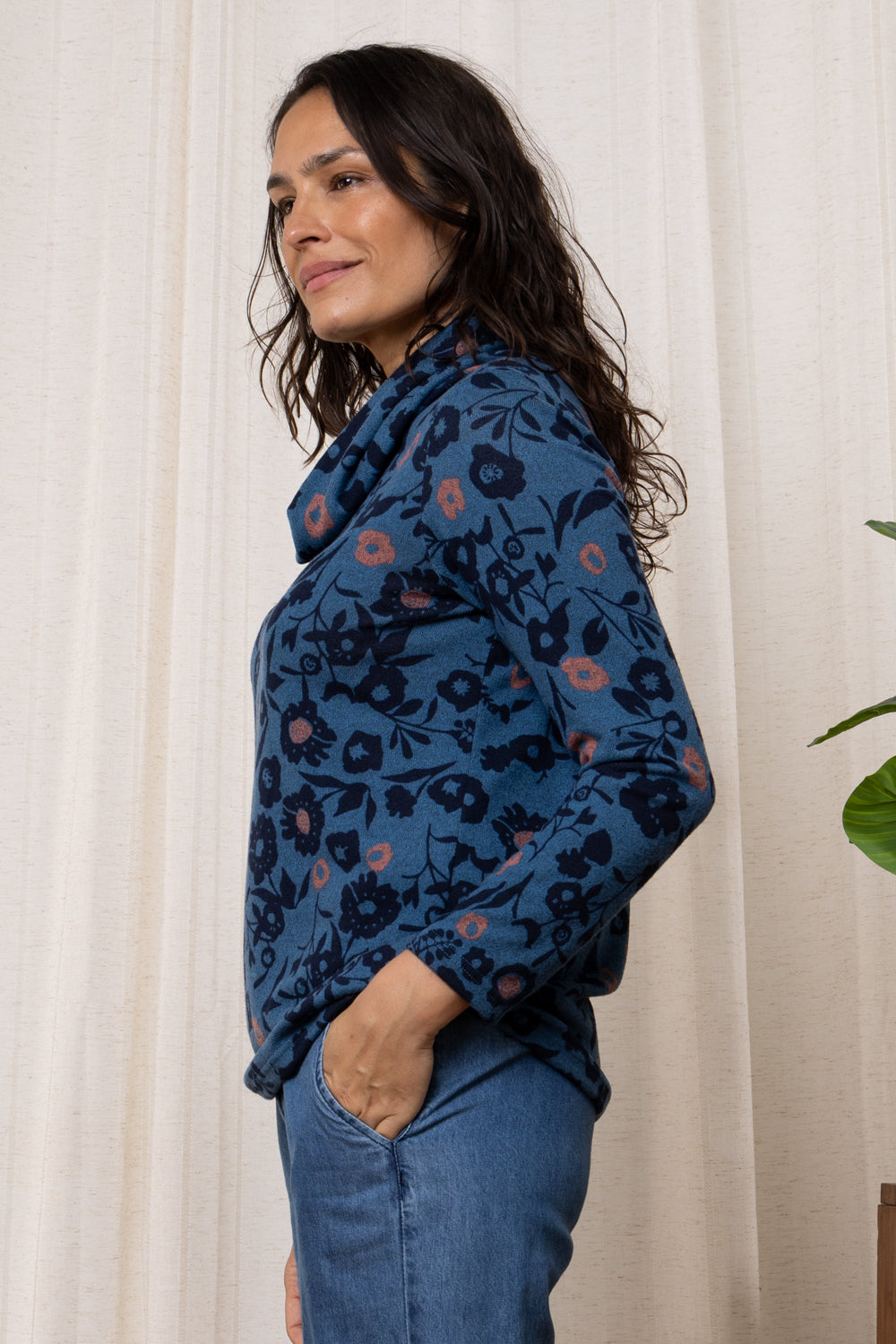 LILY &amp; ME RELAXED EVERYDAY JUMPER - BLUE