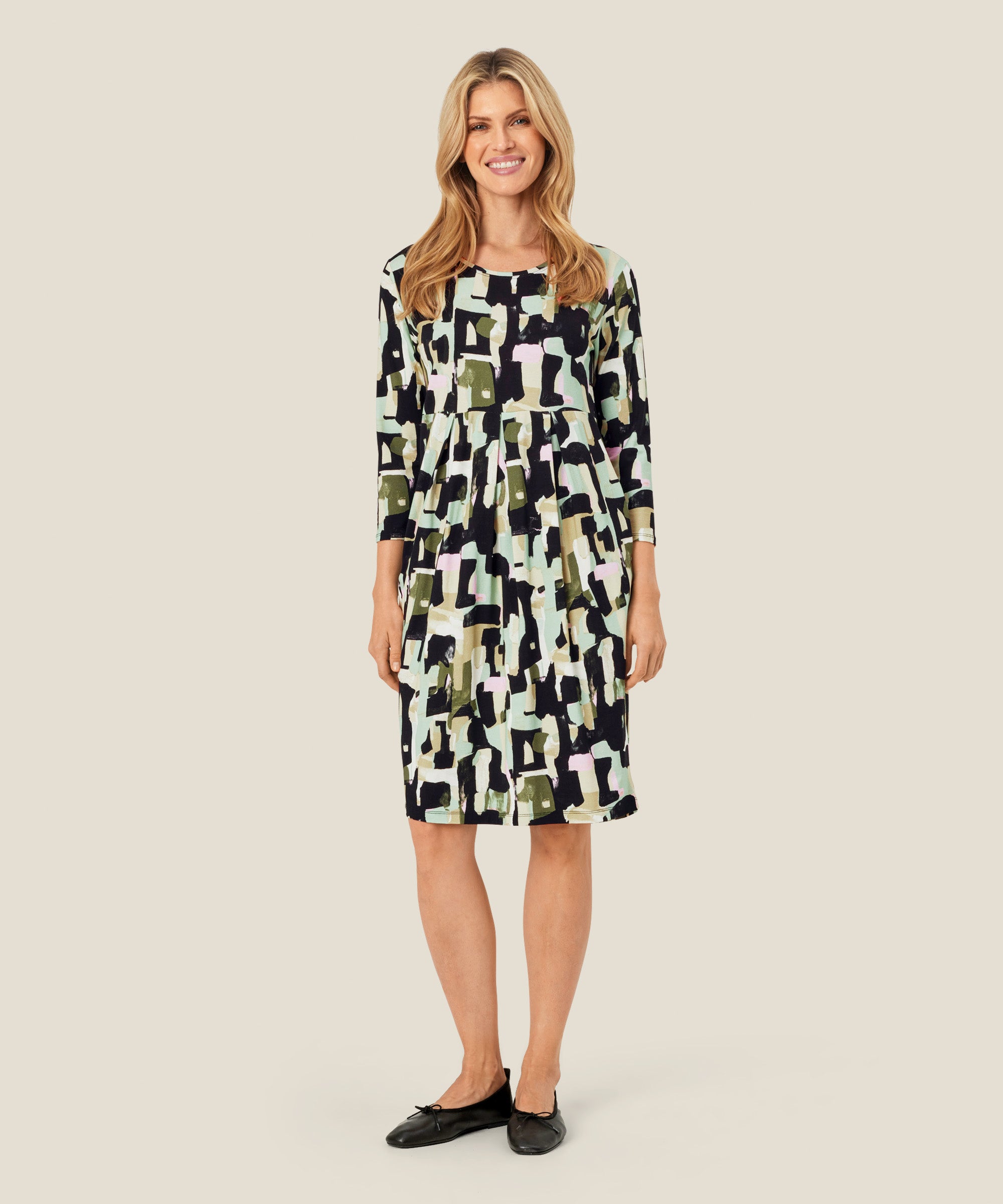 MASAI MaNOMA  JERSEY DRESS - FROSTY GREEN