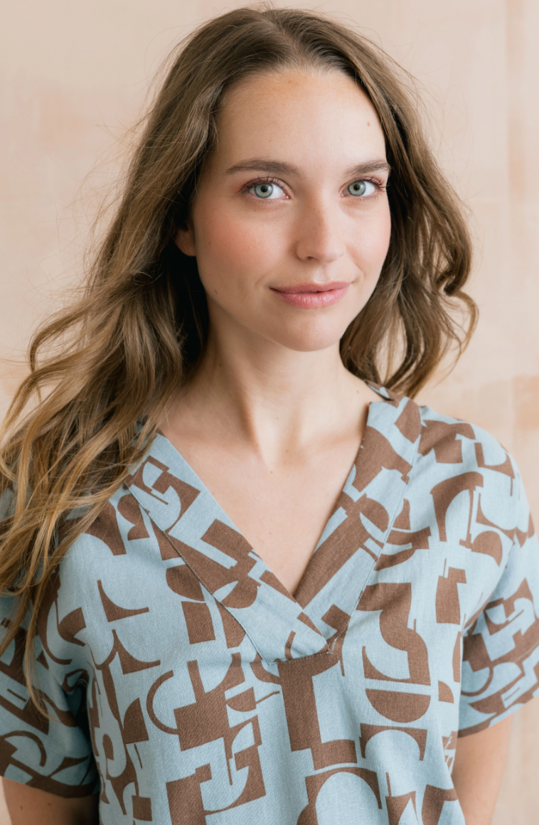 LILY &amp; ME ORCHARD TOP - MOCHA